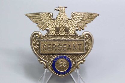 US State of Ohio Sergeant Badge . FLU1726