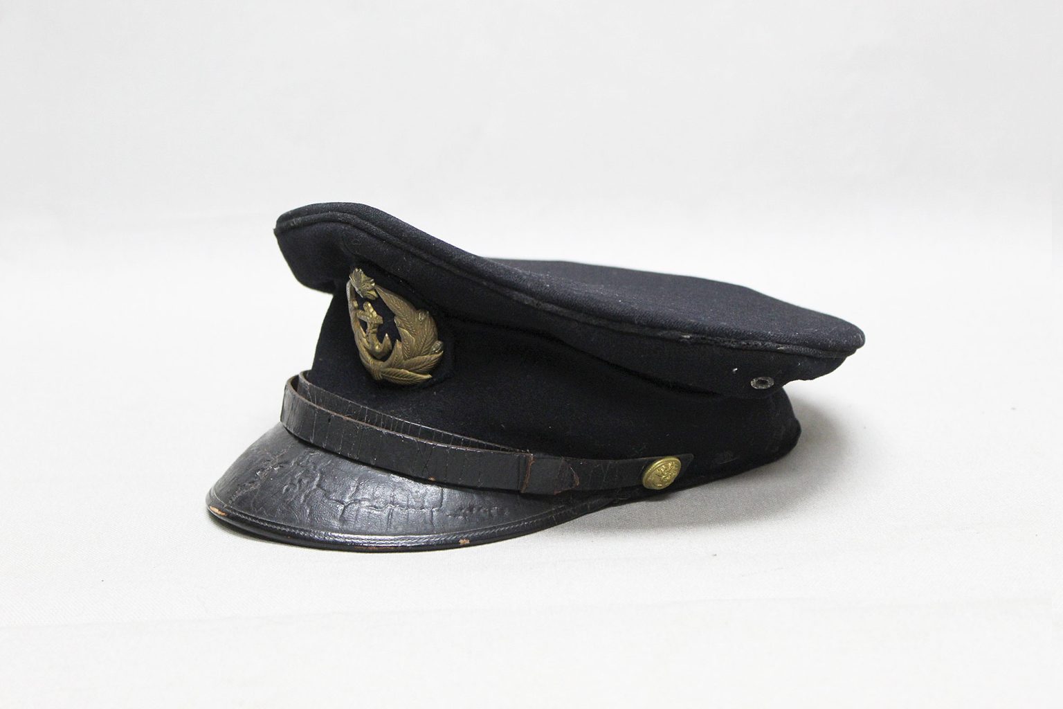 WW2 Japanese Navy Visor 1938 . HM224 - Time Traveler Militaria