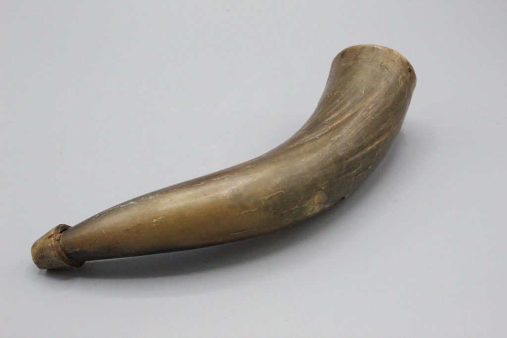 Civil War Era Powder Horn . CWR438 - Time Traveler Militaria