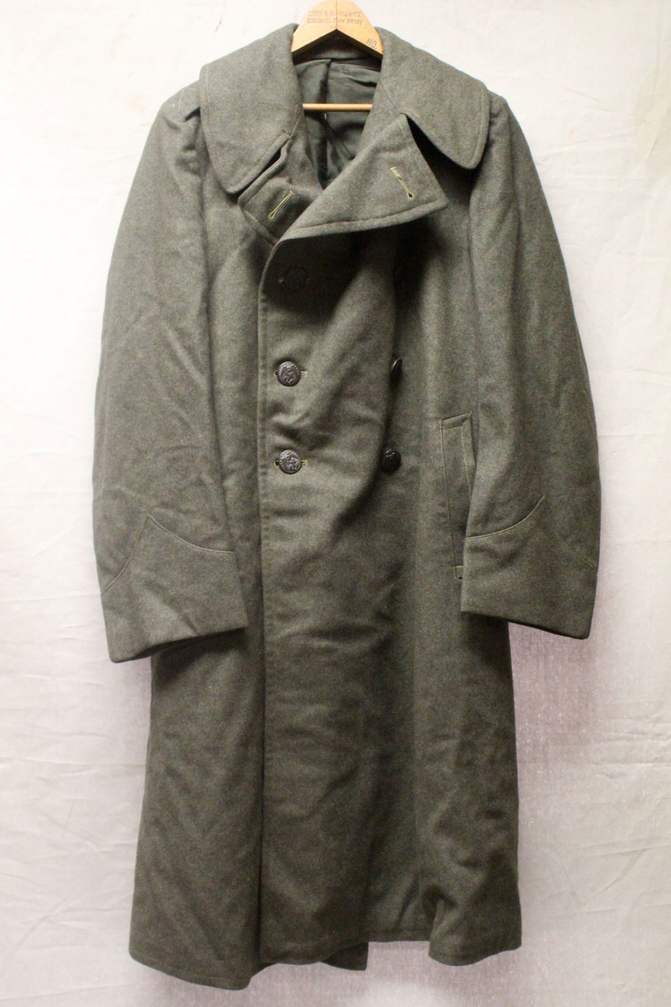 USMC WW2 Wool Winter Overcoat 2-S . UA893 - Time Traveler Militaria