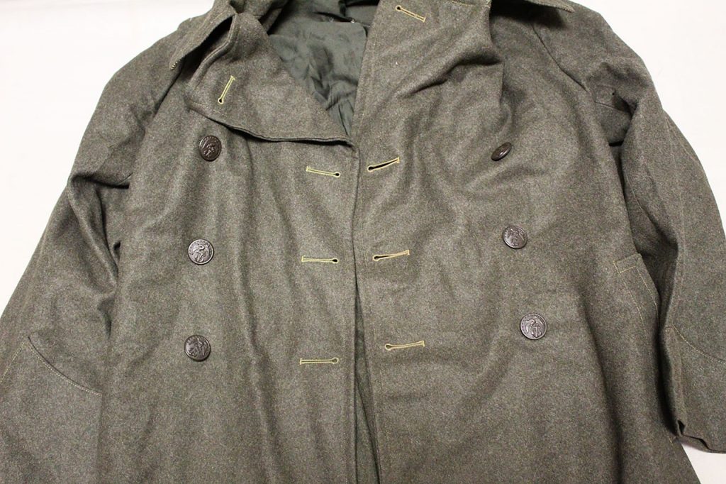 USMC WW2 Wool Winter Overcoat 2-S . UA893 - Time Traveler Militaria