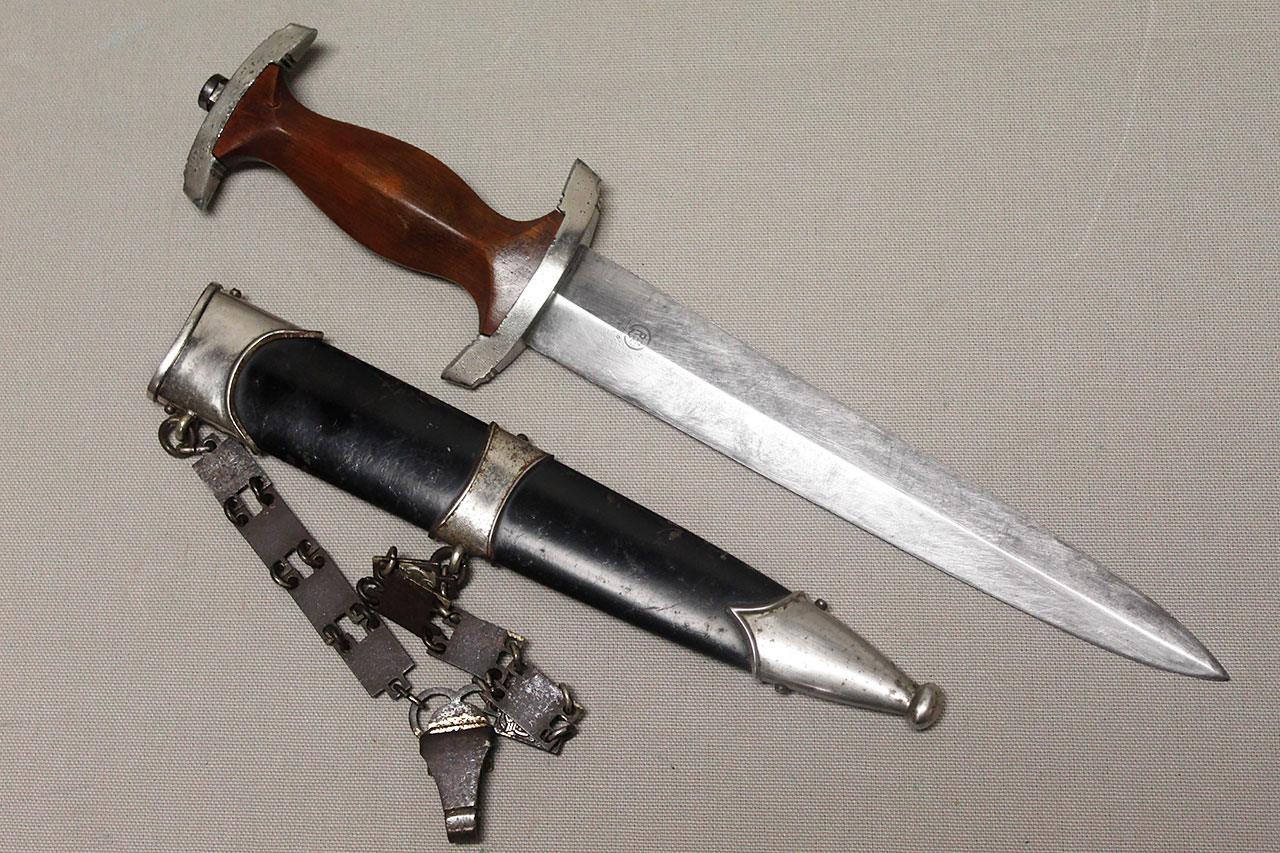 WW2 German NSKK Chained Dagger M7/66 1941 Eickhorn . D2040 - Time ...