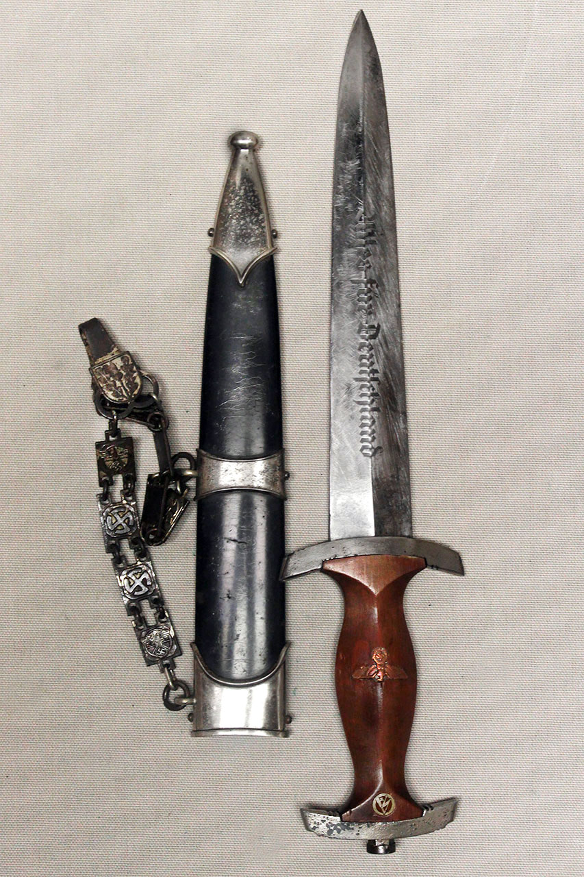 WW2 German NSKK Chained Dagger M7/66 1941 Eickhorn . D2040 - Time ...