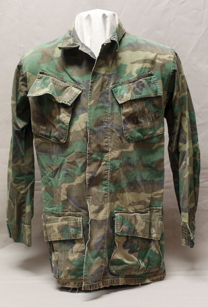 USMC ERDL Camo Tropical Jacket - Sm-Long 69 . UA924 - Time Traveler ...