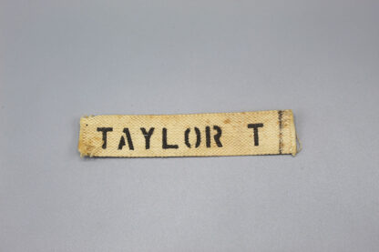 US Army Utility Shirt Name Tag (Tape) - 1950s . USP1044