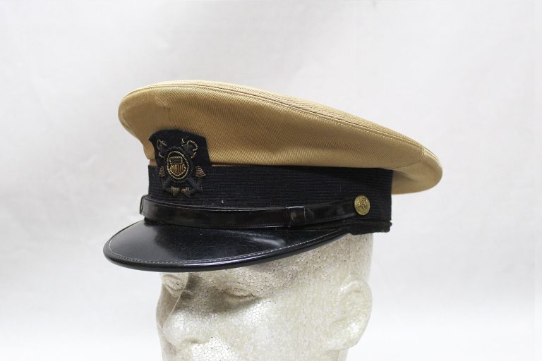 WW2 US Coast Guard Cap . HU340 - Time Traveler Militaria