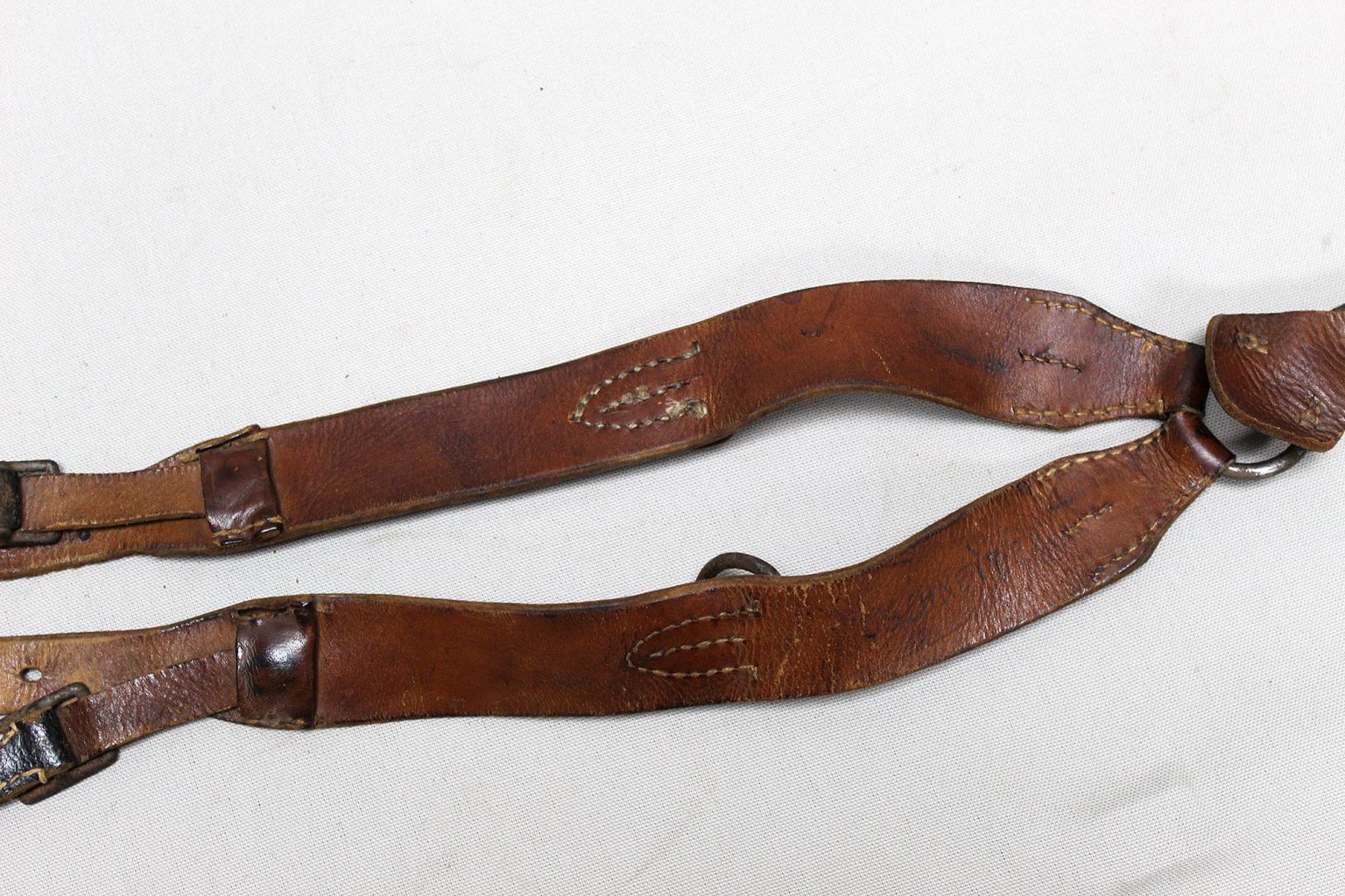 WW2 German Combat Y-Straps (Damaged) . EFL4620 - Time Traveler Militaria