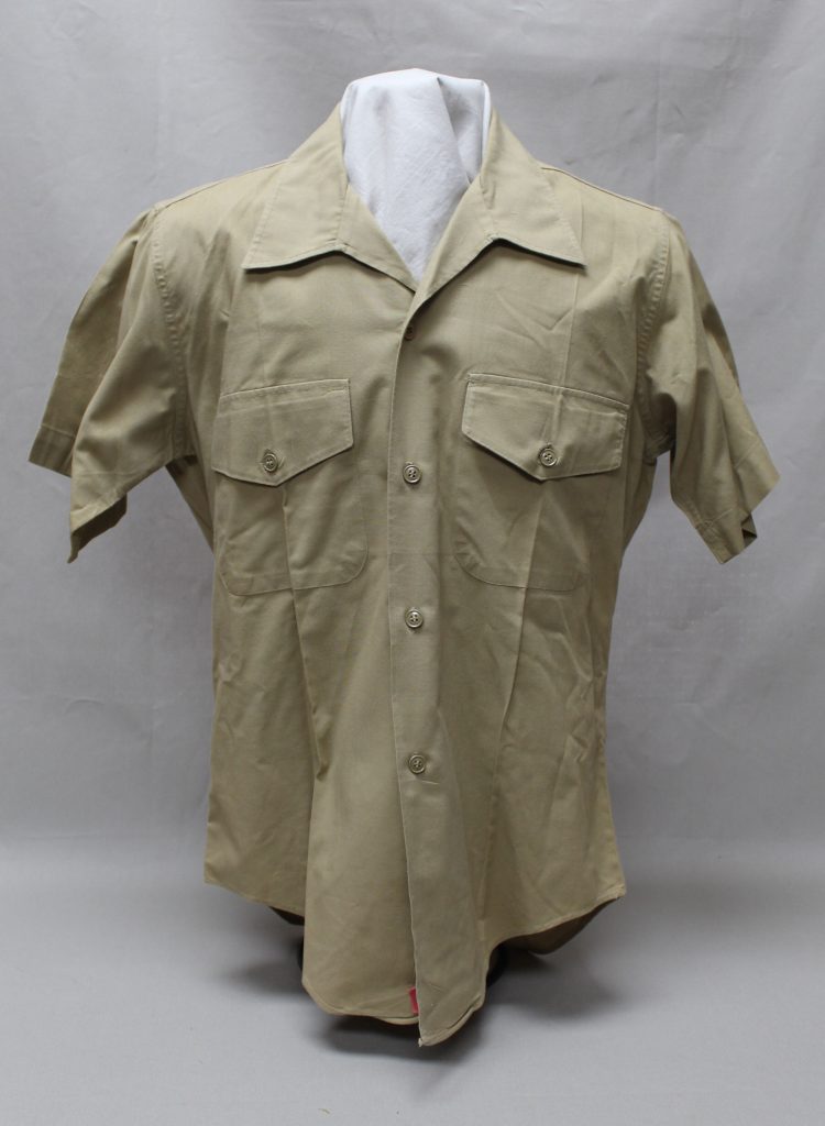 USMC Short Sleeve Shirt - Named . UA1077 - Time Traveler Militaria