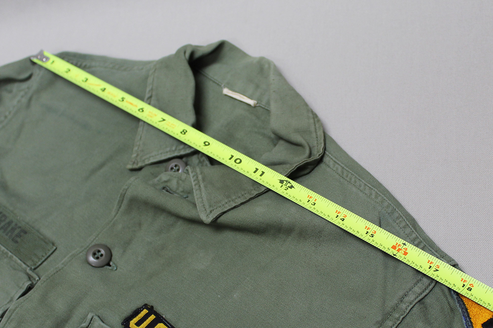 US Army Utility Shirt OG-107 - 1967 - 16 1/2 x 32 . UA831 - Time ...