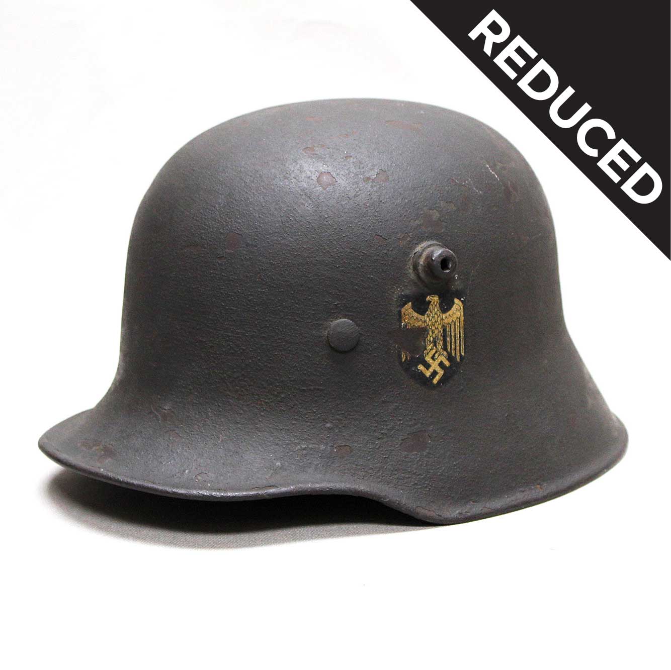 WW2 German Army M18 Helmet . HG4060cxdw - Time Traveler Militaria