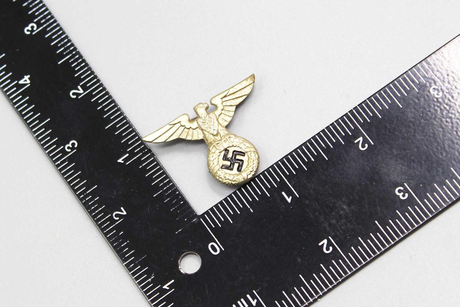 Early WW2 SA/SS Cap Eagle RZM 24 . PIN4003cxa - Time Traveler Militaria