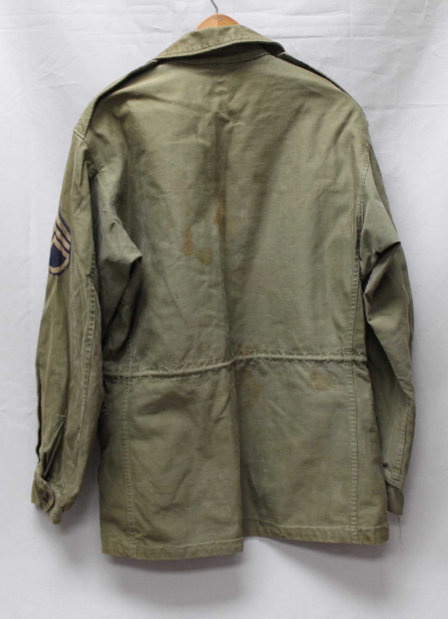 US Army M43 Combat Jacket S/Sgt 34R . UA1212 - Time Traveler Militaria