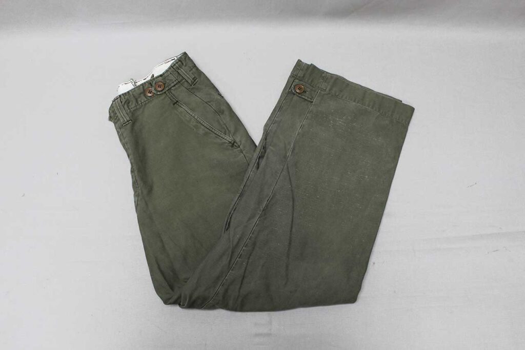 US Army M-1943 Field Trousers - Named . UA1253 - Time Traveler Militaria