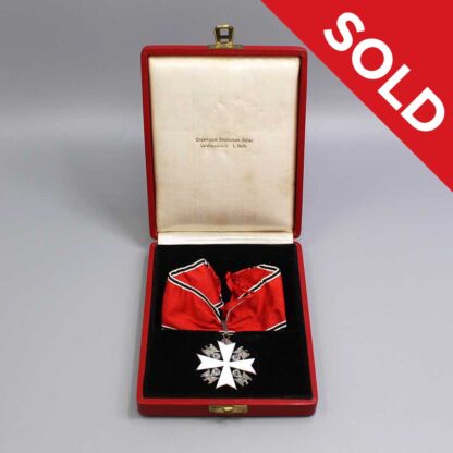 SOLD WW2 Order of the German Eagle 1st Class Cased - Godet . GO5111