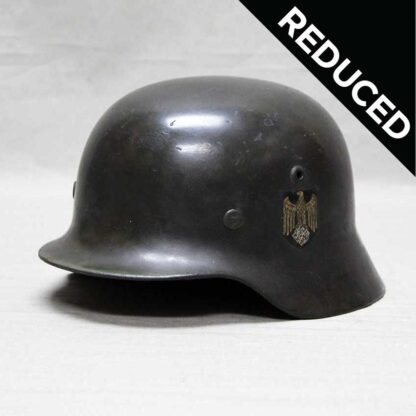 WW2 German M35 Double Decal Army Helmet SE64 . HG4101cxdw