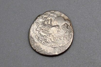 SOLD 131 BC Roman Silver Denarius Coin . COIN584 - Image 2