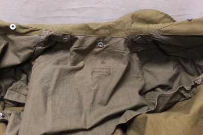 Vintage French Military Overcoat . HM282 - Image 4