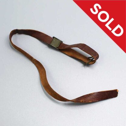 SOLD US WW2 M1 Liner Chinstrap Green Buckle . HU1249