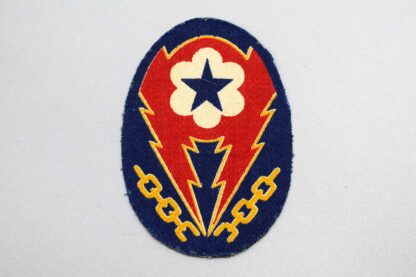 US Army ADSEC ETO Patch - British Made WW2 . USP163