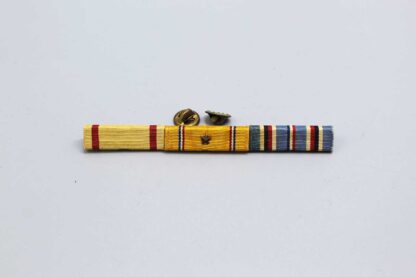 USN/USMC Three Place Wide Ribbon Bar WW2-Korea . YMU4841