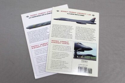 B-1B Lancer and B-52 Stratofortress Aircrafts Paperback . BOOK268 - Image 3