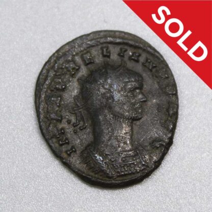 SOLD 270-275 AD Antoninianus Coin Aurelian Emp . COIN582