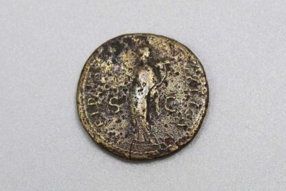 69-79 AD Roman Coin Vespasian . COIN587 - Image 3