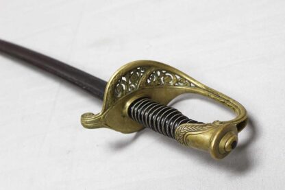 American Civil War Foot Officers Sword - Unmarked . CWS144 - Image 8