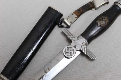 SOLDmm WW2 German 2nd Model RLB EM Dagger w/Hanger - Kroneck . D945 - Image 5