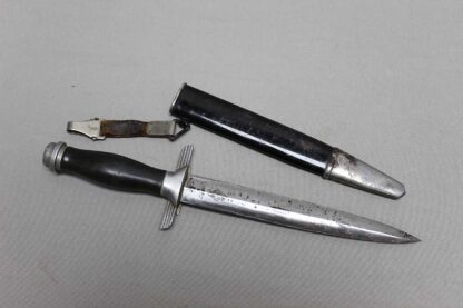 SOLDmm WW2 German 2nd Model RLB EM Dagger w/Hanger - Kroneck . D945 - Image 7