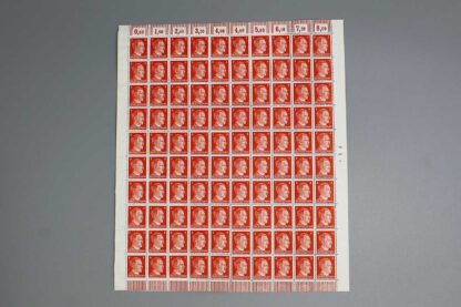 WW2 German Stamp Sheet . EFL6296cxcc