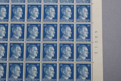 WW2 German Stamp Sheet . EFL6299cxcc - Image 3