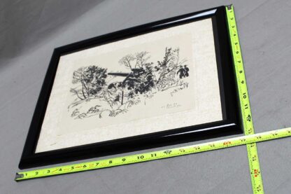 WW2 German Framed Drawing Signed 1941 . GD1025 - Image 5