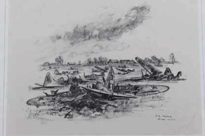 SOLD WW2 German Drawing 1941 . GD1026 - Image 2