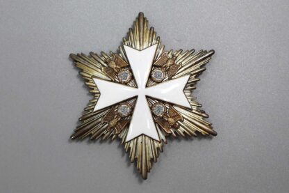 WW2 German Eagle Order Breast Star . GO5101