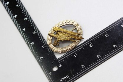 SOLD WW2 Luftwaffe Paratrooper Badge - JMME . GO5102 - Image 9