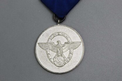 SOLD WW2 German Police 8 Year Service Medal . GO6186cxrs - Image 3