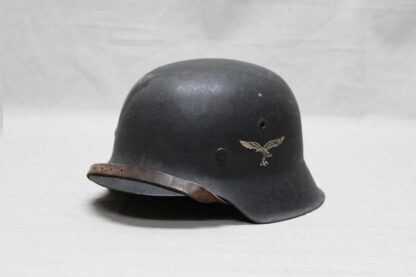 WW2 Luftwaffe M42 Combat Helmet ET66 . HG1335 - Image 2