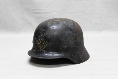 SOLD WW2 German Helmet Shell . HG1508 - Image 2