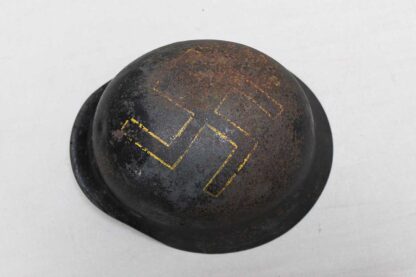 SOLD WW2 German Helmet Shell . HG1508 - Image 6