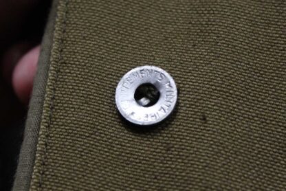 Vintage French Military Overcoat . HM282 - Image 6