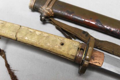 SOLDmm WW2 Japanese Army Officer Sword - Signed . SJ332 - Image 11