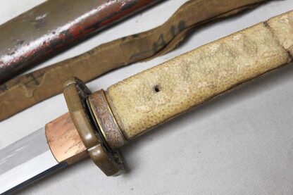 SOLDmm WW2 Japanese Army Officer Sword - Signed . SJ332 - Image 4