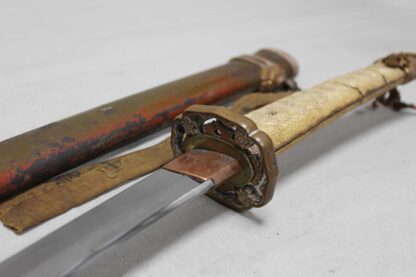 SOLDmm WW2 Japanese Army Officer Sword - Signed . SJ332 - Image 6