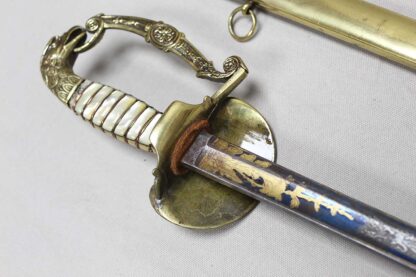 US Early 1800s Militia Officer Eagle Head Sword - AW Spies . SU56 - Image 13