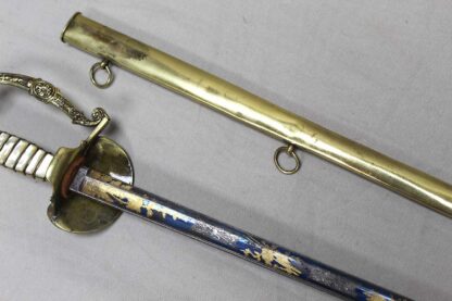 US Early 1800s Militia Officer Eagle Head Sword - AW Spies . SU56 - Image 14