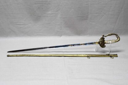 US Early 1800s Militia Officer Eagle Head Sword - AW Spies . SU56 - Image 2