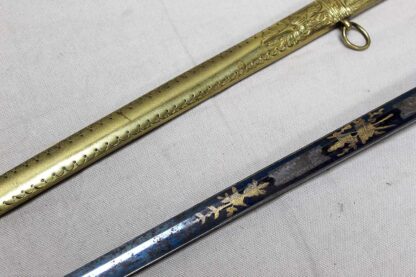 US Early 1800s Militia Officer Eagle Head Sword - AW Spies . SU56 - Image 6