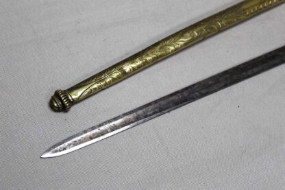 US Early 1800s Militia Officer Eagle Head Sword - AW Spies . SU56 - Image 7