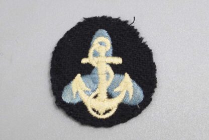 US WW2 Navy WAVES Cloth Collar Insignia . USP199